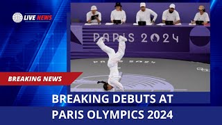 BREAKING DEBUTS AT PARIS OLYMPICS 2024 [upl. by Edasalof]