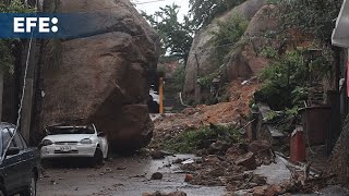 Huracán John deja 22 muertos en México y provoca deslizamientos en Guerrero y Oaxaca [upl. by Atiuqihc]