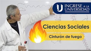 Cinturón de fuego del pacífico  Ciencias sociales [upl. by Nairdad]