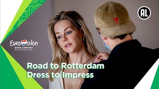 Is dit dé Songfestivaljurk van Chantal Janzen  Road to Rotterdam Eurovision 2021 [upl. by Eniahs]