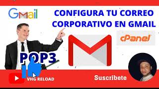 Cómo Configurar cuenta de Correo Corporativo en Gmail [upl. by Ecinaej]