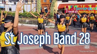 St Joseph Band 28  Carmona Fiesta 2024 [upl. by Aerdnaxela]