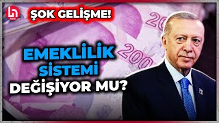 Emeklilik sisteminde köklü değişiklik mi yapılacak Erdoğan açıkladı [upl. by Nethsa]