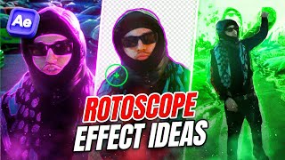 Rotoscope Effect Ideas to use in After Effects [upl. by Iturhs293]