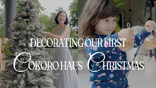 Decorating Our First CokoroHaus Christmas  Camille Co [upl. by Aniale]