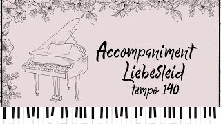 Liebesleid piano accompaniment 140 [upl. by Eudoca423]