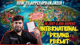 INTERNATIONAL DRIVING PERMIT  HOW TO APPLY IDP  What Documents Required [upl. by Kev]