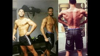 من احسن تمارين الظهر مع البطلBack workout [upl. by Emorej70]