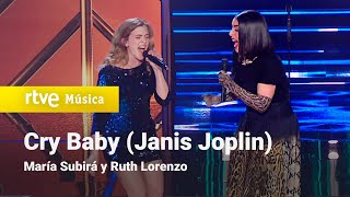 María Subirá y Ruth Lorenzo – “Cry Baby” Janis Joplin  Cover Night [upl. by Rory142]