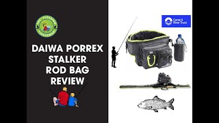 Daiwa Prorex Stalker Rod Bag Review [upl. by Llenol907]