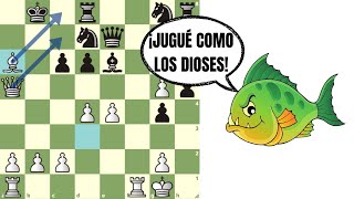 🐟 La INMORTAL de Stockfish ¡SACRIFICA 5 Piezas y Gana [upl. by Sugden]