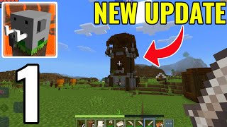 Craftsman NEW UPDATE 2023  Survival Gameplay Part 1 [upl. by Dnomzed131]