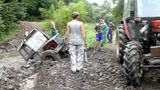 Zetor 7745tažba drevaVrchtepláBukovina [upl. by Eiten]