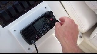 Boating How To  Marine VHF Radio MMSI and DSC [upl. by Ailemak]