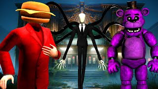 Im Being Chased By SCARY MONSTERS in a Theater in Gmod Garrys Mod Hide and Seek [upl. by Eniarrol]