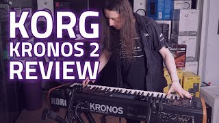 Korg Kronos 2 Review  One Of The Best Workstation Keyboards For Producers [upl. by Maryn]