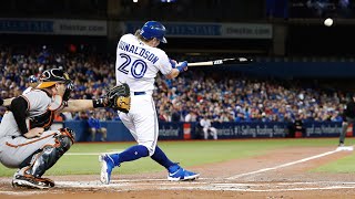 Josh Donaldson 2016 Home Runs [upl. by Anahsor112]