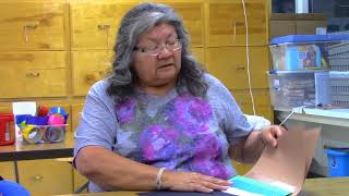 Shoshone Language Learning Colors with Elena Atkins a 2017 Deep West Video [upl. by Suidualc229]