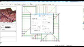 Designing a simple Hipped Roof on Mitek 2020 Software [upl. by Anwahsat991]