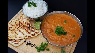 Indisches Butter Chicken selber machen l Garlic Naan [upl. by Keriann910]