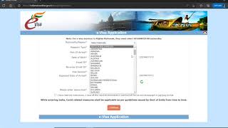 How To Apply eTourist Visa eVisa To India Step By Step Full Information [upl. by Jacenta310]