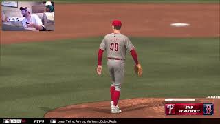 Mlb The Show 24 Phillies vs Red Sox Game 67 [upl. by Diane-Marie426]