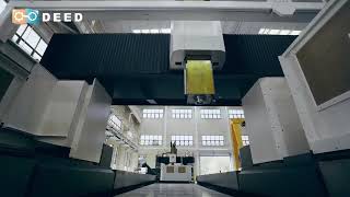 DEED G17042MC Moving Cloumn boringampmilling Gantry machine X axis 17000mm door width 4200mm [upl. by Airad870]