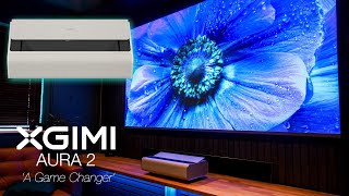 XGIMI Aura 2  A Ground Breaking 4K Dual Light Source Projector is One of The BEST we have seen [upl. by Columbyne]