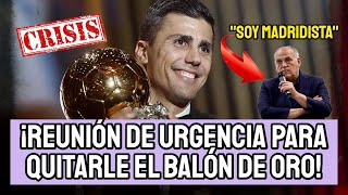 ÚLTIMA HORA UEFA Y FRANCE FOOTBALL MEDITAN QUITARLE BALÓN DE ORO A RODRI POR UN TEMA DE FAIR PLAY [upl. by Savinirs]