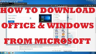 How to Download Office and Windows ISOs from Microsoft for FREE [upl. by Navaj]