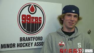 Meet the U18 Brantford 99ers  Forwards for the 202324 season [upl. by Ellimaj]