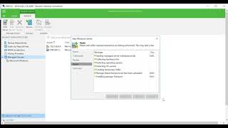 How to add servers to Veeam BampR 95 [upl. by Eliam]