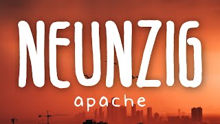 Apache 207  Neunzig Lyric Video [upl. by Leake]