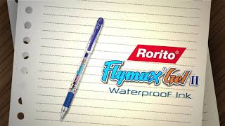 Rorito Flymax Gel II with Waterproof Ink [upl. by Bigford]