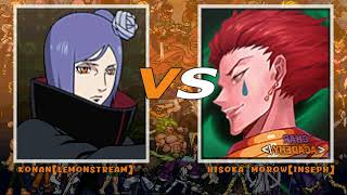 Hisoka vs Konan – Hunter x Hunter vs Naruto Ultimate Battle [upl. by Macdermot829]