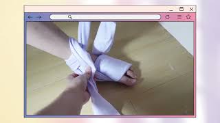 Bandaging Techniques Ankle Injury  PE4 [upl. by Nagrom]