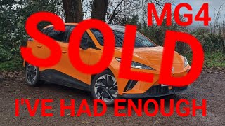 MG4 SOLD Ive had Enough of EVs [upl. by Morville]