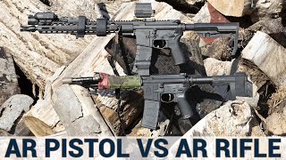 AR Pistol VS AR Rifle What Should You Pick [upl. by Gnourt890]