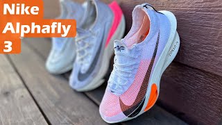 Nike Alphafly Next 3 First Impression Review amp Comparisons [upl. by Leona]