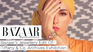 Bazaars Jewellery Edit Of Tiffany amp Co Archives Exhibition [upl. by Beryle379]