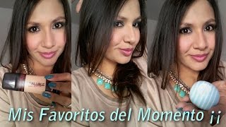 FAVORITOS DEL MOMENTO  2  youtubercomidaappmaquillaje etc etc [upl. by Airamahs]