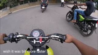 HONDA NAVI  Perfect Bike for Bangalore Traffic SHORT RIDE VIDEO [upl. by Enaed]