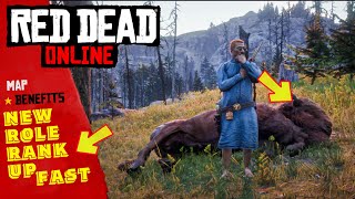 GUIDE TO RANKING THE RED DEAD ONLINE NATURALIST ROLE  TIPS AND TRICKS [upl. by Ised]