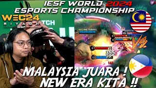 MALAYSIA VS PHILIPPINES GRAND FINAL MATCH 2 IESF WEC 2024 [upl. by Phillipe812]