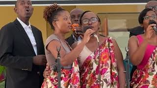 Mushime Yesu  live performance by Patmos choir at AUCA Masoro SDA church [upl. by Chouest]