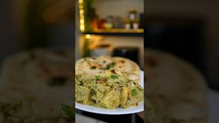 No Onion No Garlic Afghani Paneer With Naan Recipe shorts [upl. by Campman]