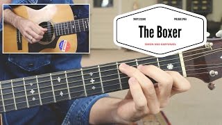 How to Play quotThe Boxerquot  Simon and Garfunkel Complete Guitar Lesson [upl. by Adiaz112]