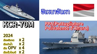 Indonesia procure 2 KCR70M and 2 PPAPattugliatore Polivalente dAltura [upl. by Pamela586]