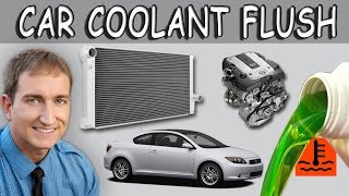 How to Change Coolant Flushing a Vehicles Cooling System [upl. by Roberts551]