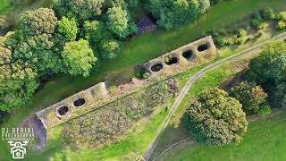 🚁✨ Aerial Footage of Bishopley Limekilns  Historic Industrial Site in County Durham 🏞️🏗️ [upl. by Ynatirb]